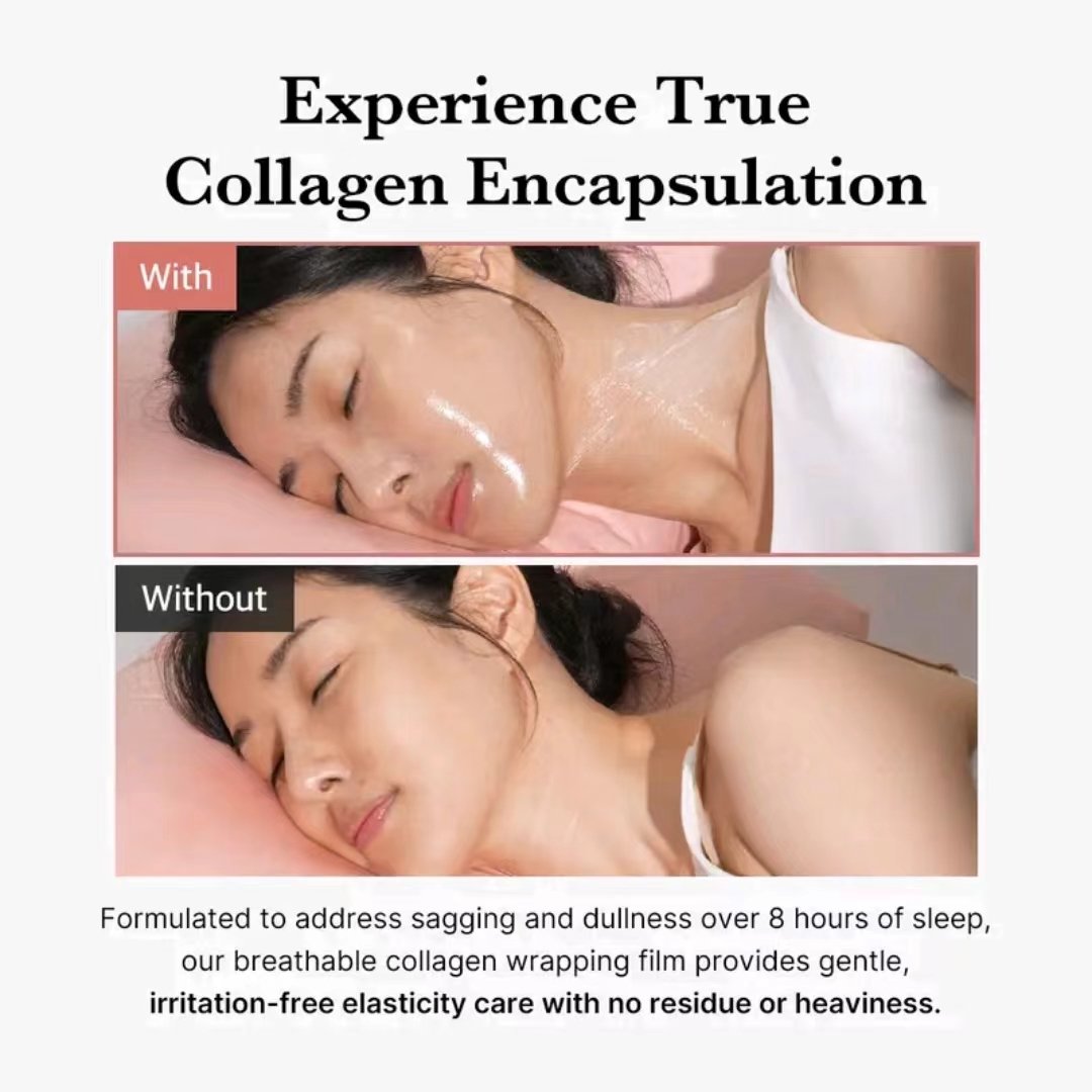 🔥Last Day Promotion 70% OFF🔥Collagen Night Wrapping Mask⚡Buy 3 Get 1 Free