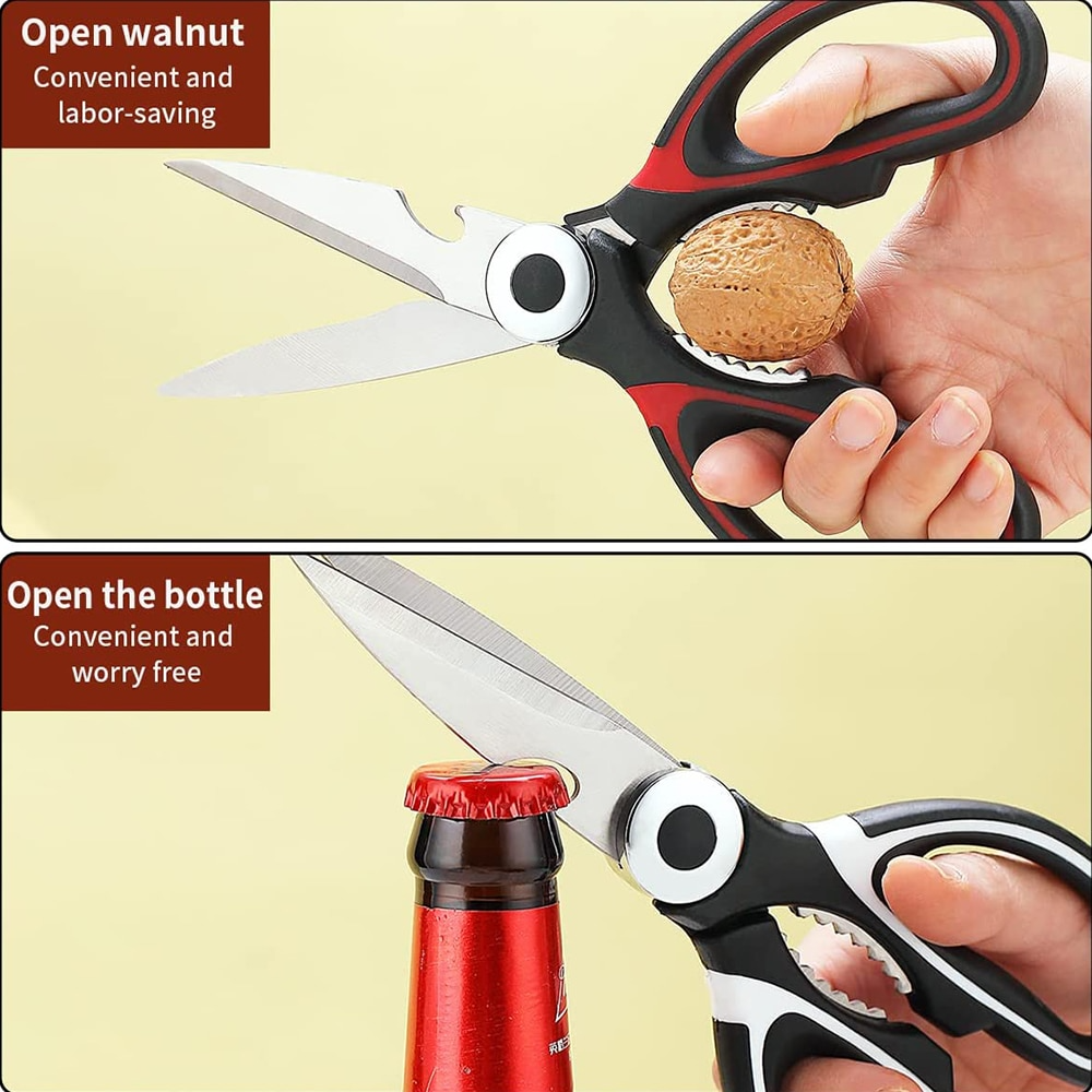 Christmas Hot Sale 48% OFF - Multifunctional Kitchen Scissors - BUY 2 GET 1 FREE NOW