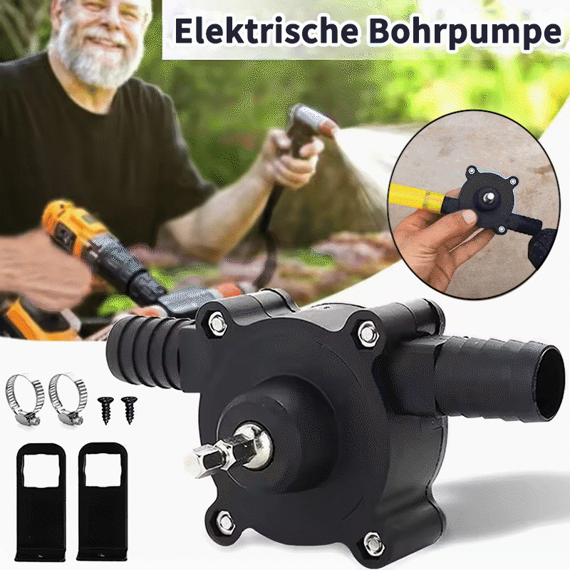 🔥🎁Tragbare elektrische Bohrmaschinenpumpe