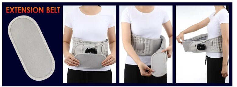 Waist Brace - Lumbar Decompression Belt | Support for Back Pain Relief