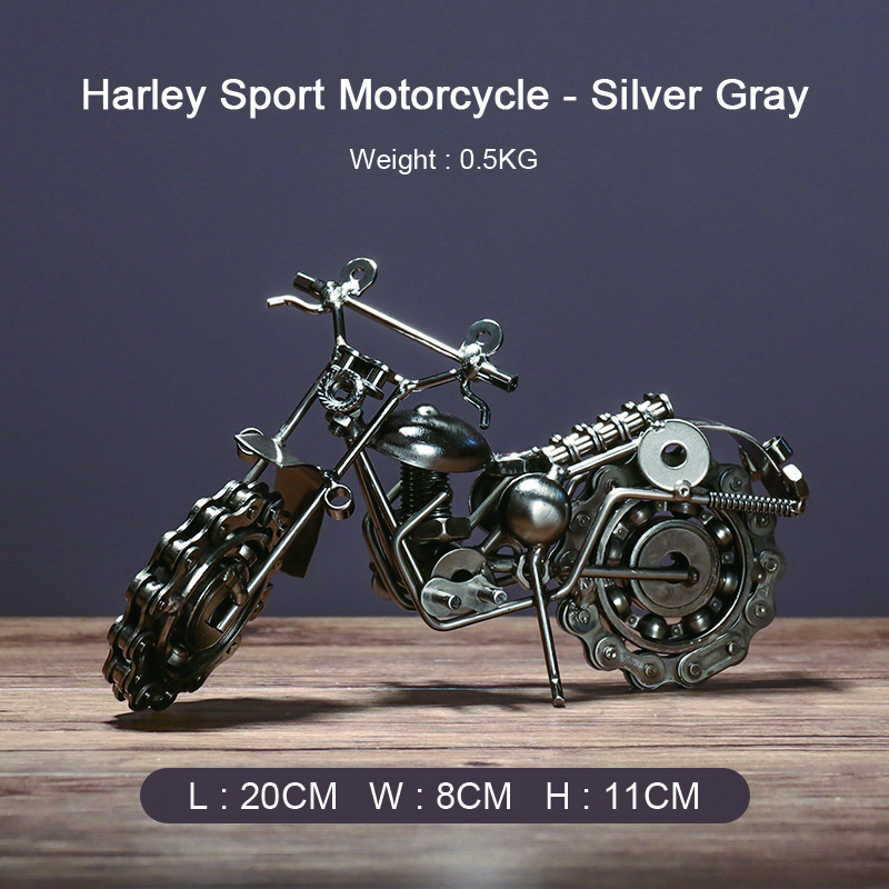 🎁Last Day Promotion 48 OFF%🔥Retro Harley Metal Motorcycle Art Handcraft