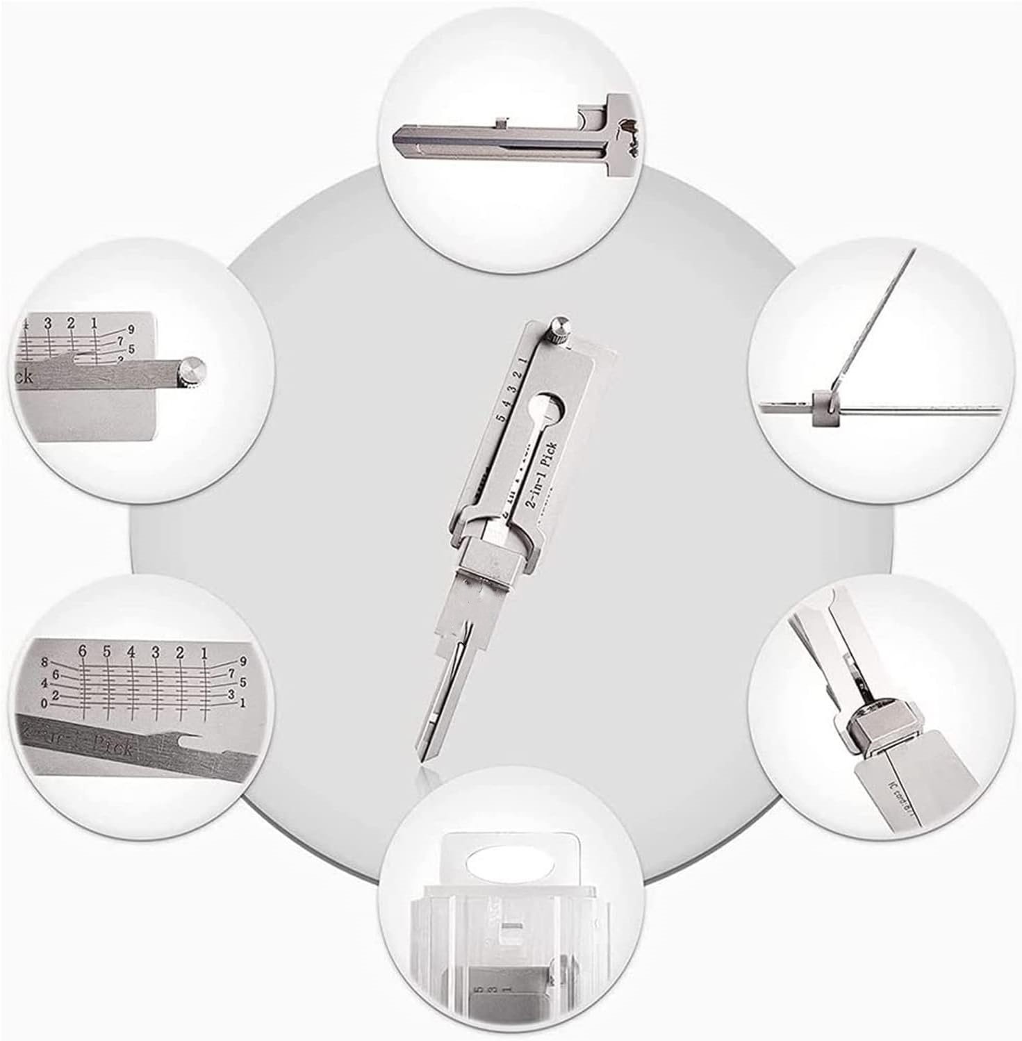 LAST DAY 70% OFF🔥Stainless Steel Key Decoder-Buy 2 Free Shipping
