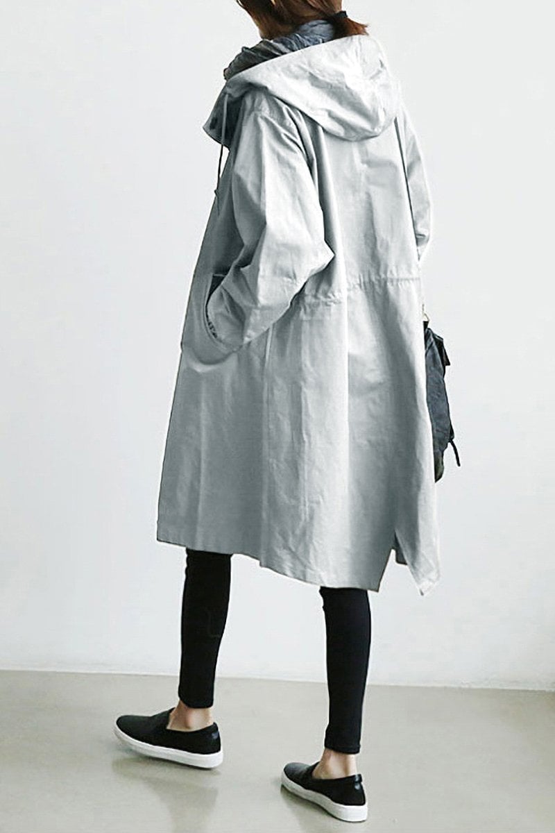 🎁LAST DAY 45% OFF🎁Women's Waterproof Oversized Hooded Windbreaker Rain Jacket