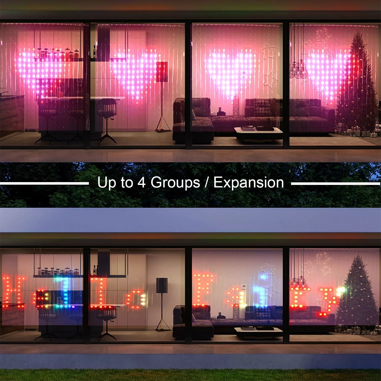 🔥Last Day Promotion 70% OFF🔥LED Smart APP Decorative Curtain Lights