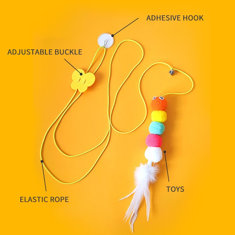 ⚡⚡Last Day Promotion 70% OFF - Hanging Bouncing Cats Toy🔥🔥