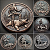 Hunting Trophy Coins