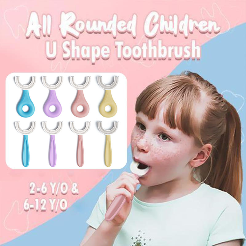 All Rounded Children U-Shape Toothbrush, Buy 2 Get Extra 10% OFF