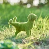 (🎄Early Christmas Sale 49% OFF) Cute Artificial Flocking Puppy Sculptures