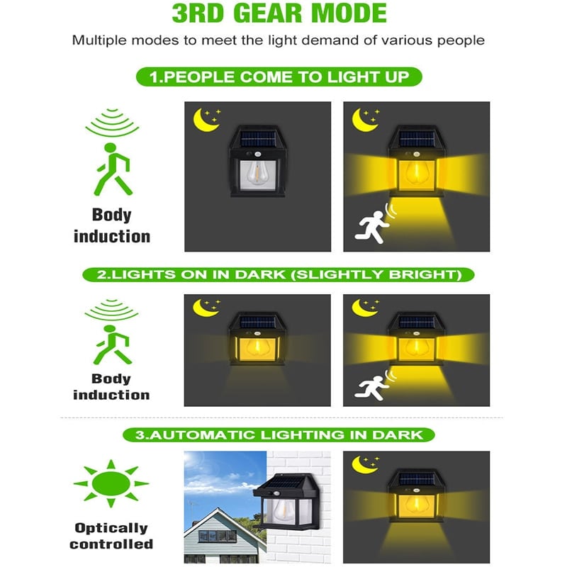 ⚡Last Day 70% OFF - 2023 New Outdoor Solar Power Lamp