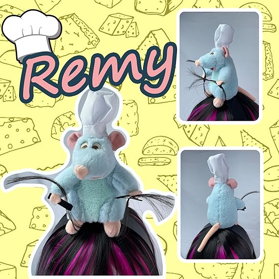 🐭Chef Ratatouille Hairband Plush