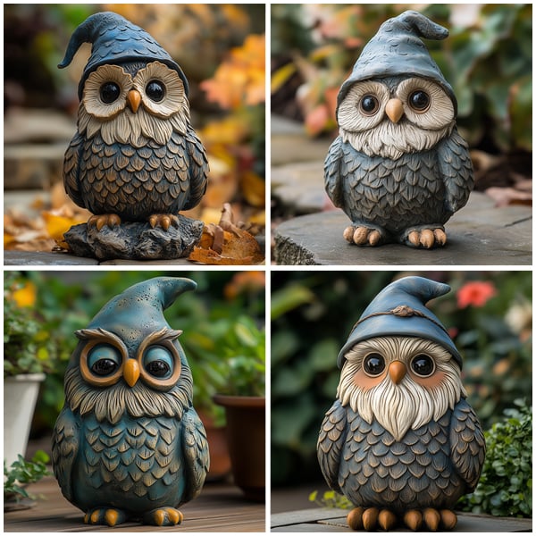 Lucky Owl Gnome