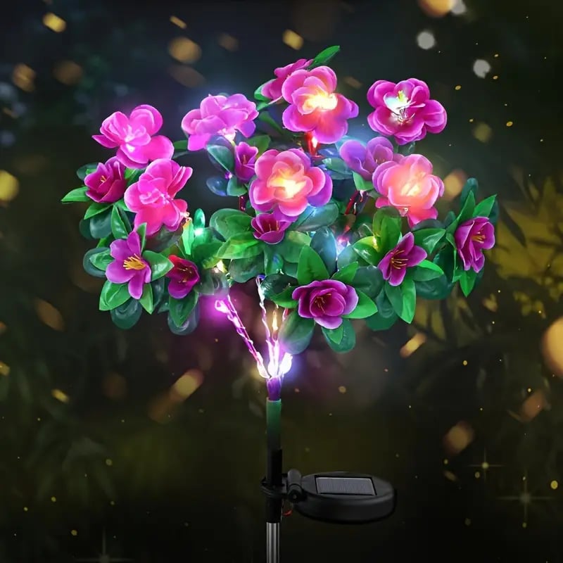 🔥Last Day 70% OFF- 🌺Solar fluorescent garden light