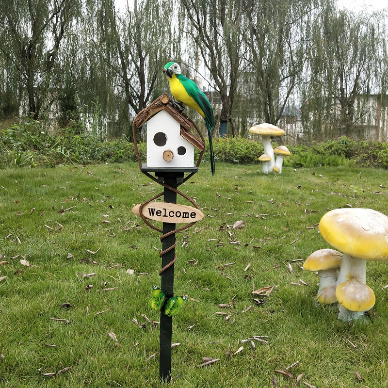 🐝September Special: 50% off! Handmade outdoor birdhouses and garden decorations