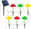 🔥Last Day 50% OFF - Rainproof mushroom solar lamp: garden decoration