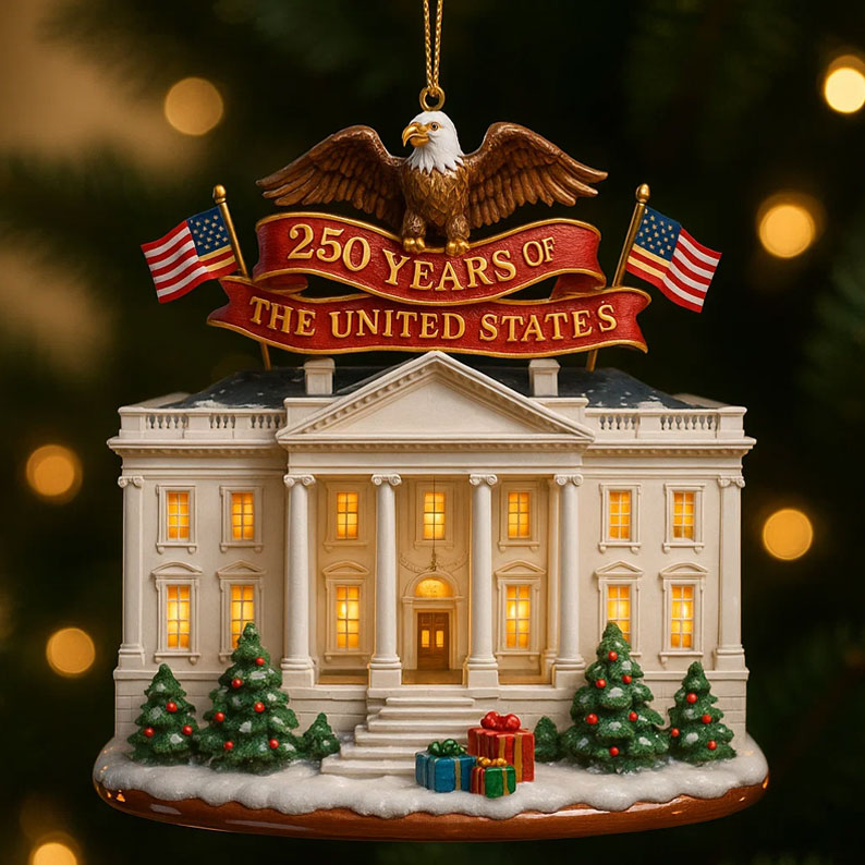 Limited Edition US 250th Anniversary Ornament
