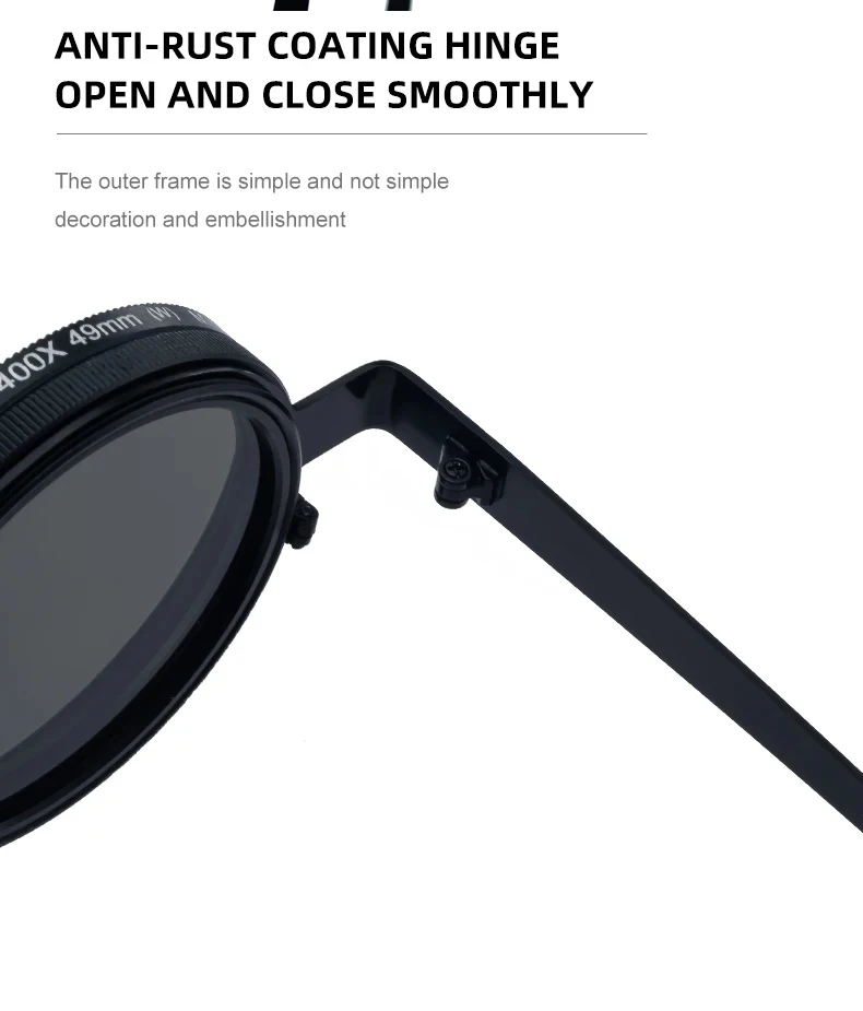 LUMNIX™ Adjustable ND Filter Sunglasses – 9-Level Light Control