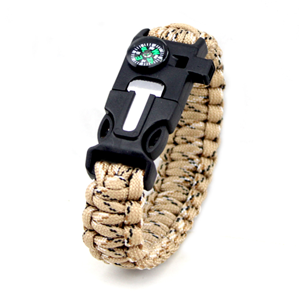 (Big Sale- 50% OFF) Outdoor Paracord Survival Bracelet- Buy 4 Free Shipping