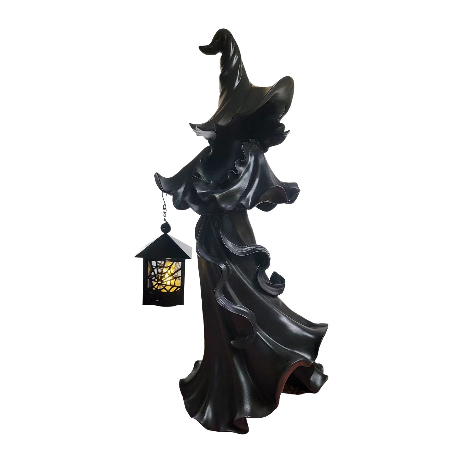 🔥Letzter Tag 49% Rabatt🧙‍♀️Handgemalte Hexenfigur💫