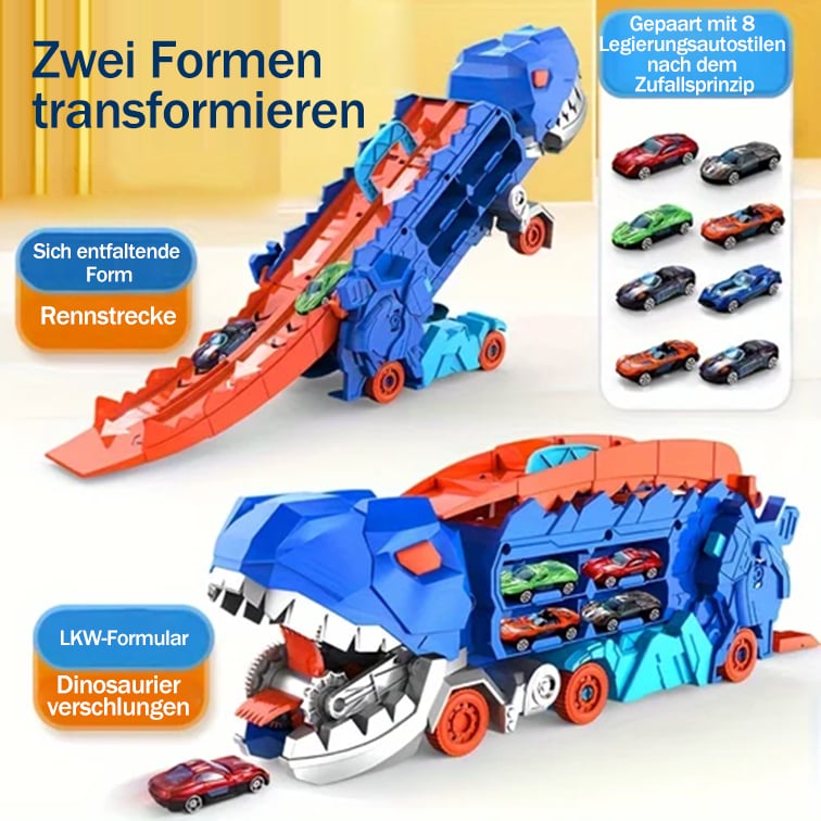 🔥Heißer Verkauf 49% Rabatt🔥Transport Dinosaur Truck with Foldable Sliding