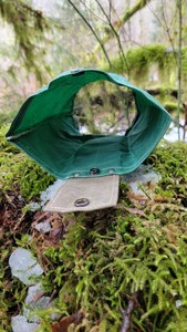 Rugged Waxed Foraging Pouch-Hip Pouch by Handmade