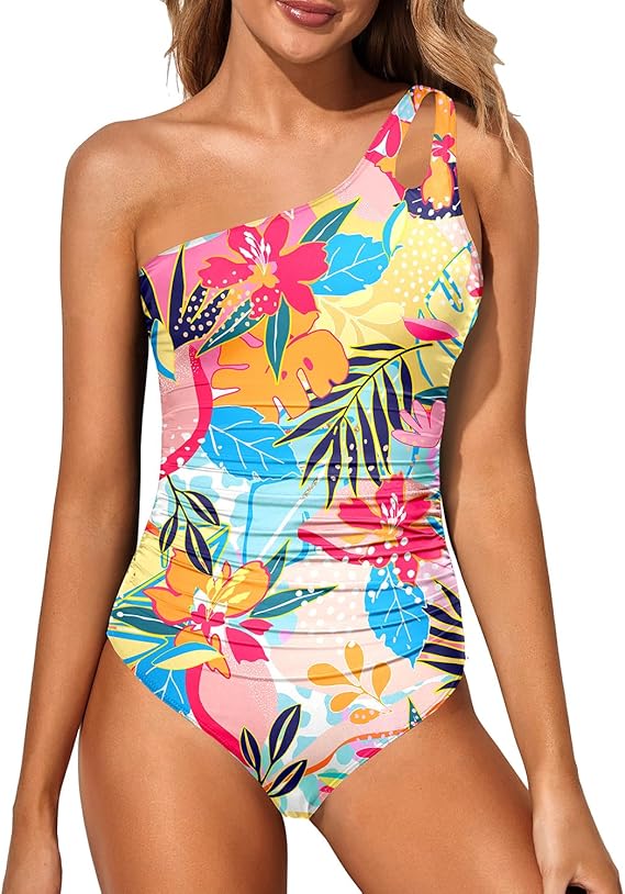 🔥⛱️ One-Shoulder-Badeanzug für Damen