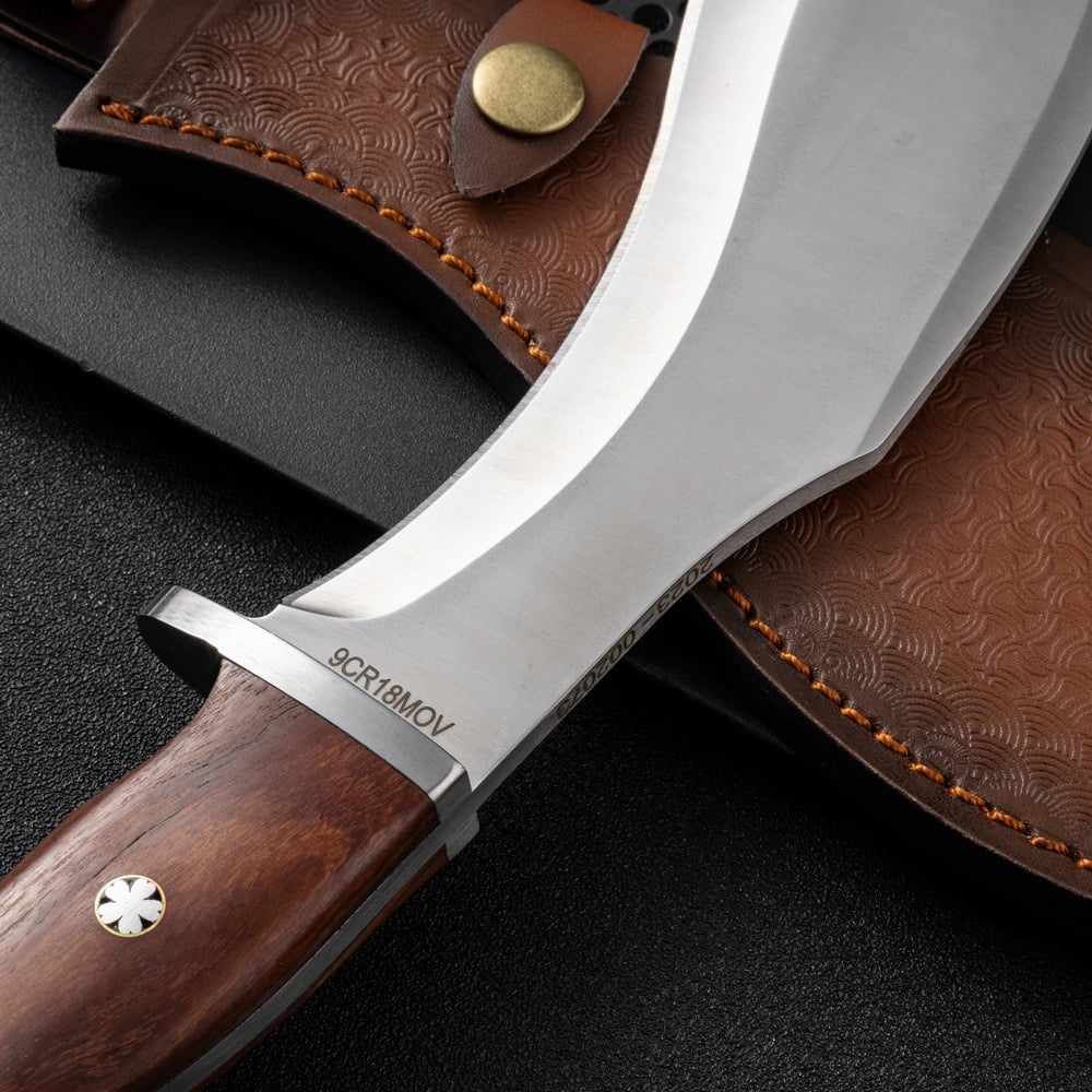 One-piece keel high hardness survival knife