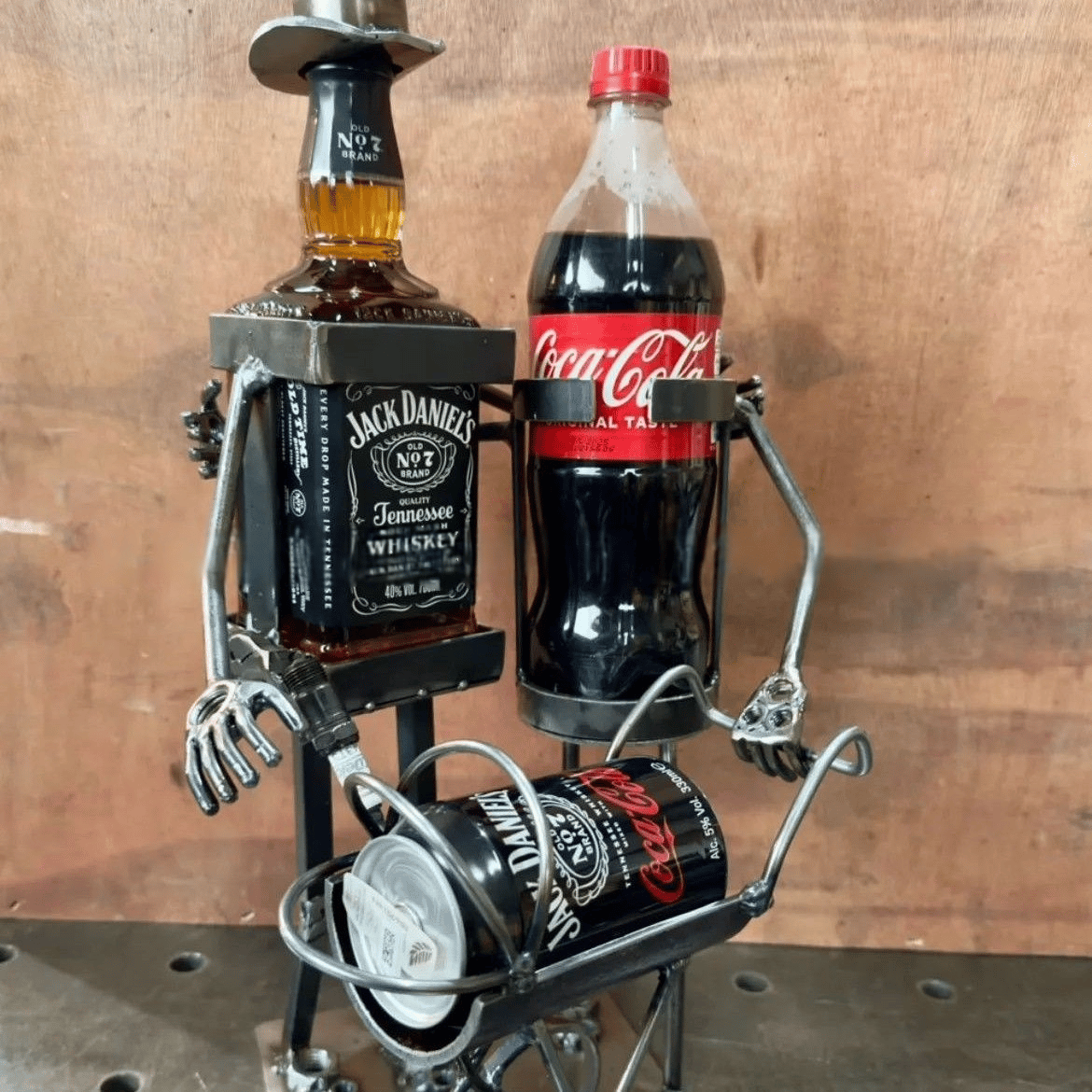 🔥LAST DAY 50% OFF-Unique Metal Wine Holder