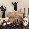 🎁TikTok Last Day Sale - 70% OFF🔥Life-Size Creepy Hands Wall Decor – 3-Piece Set with LED Candles for Gothic Halloween