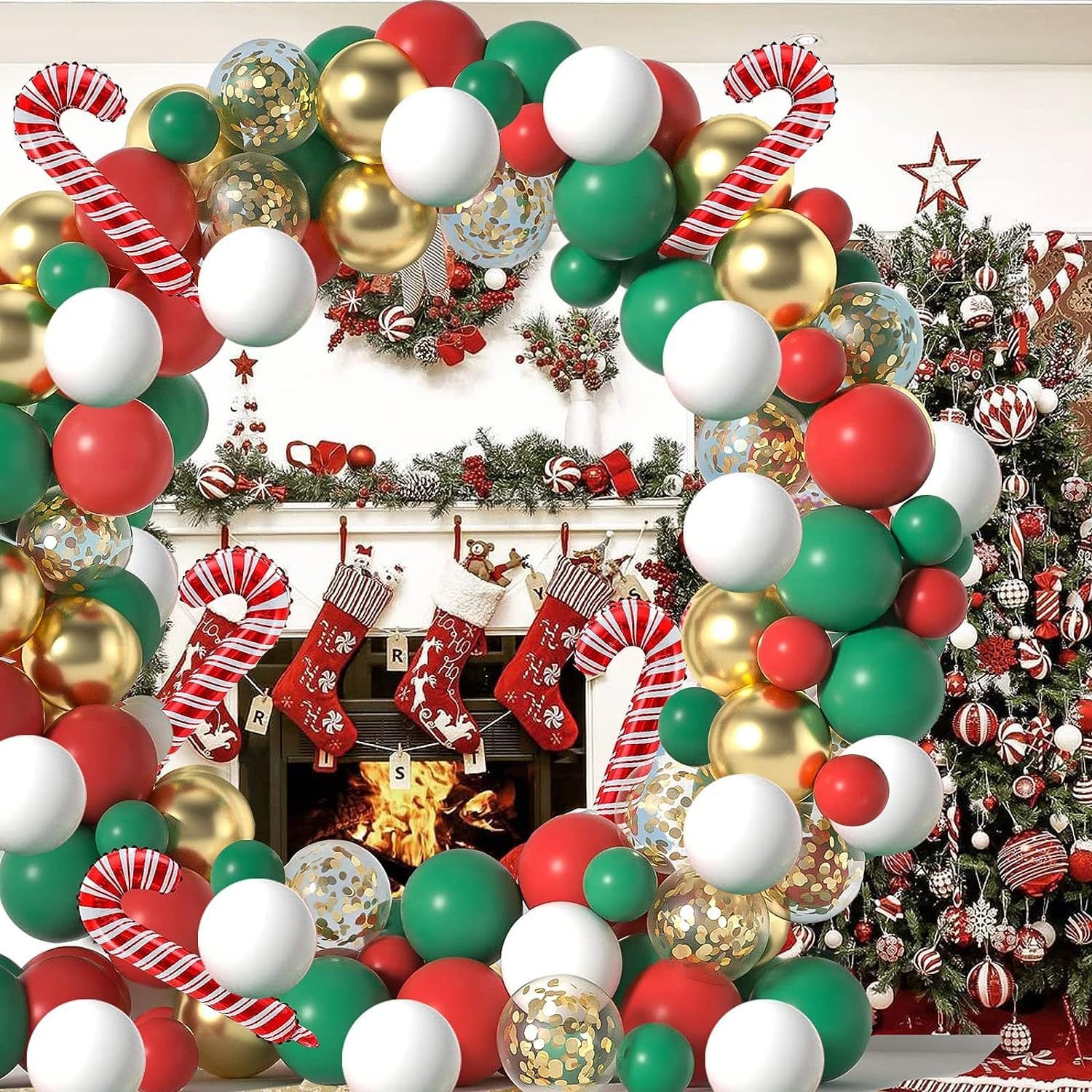 🎅Christmas Promotion 48% OFF-🎁- Christmas Balloon Garland Arch Kit