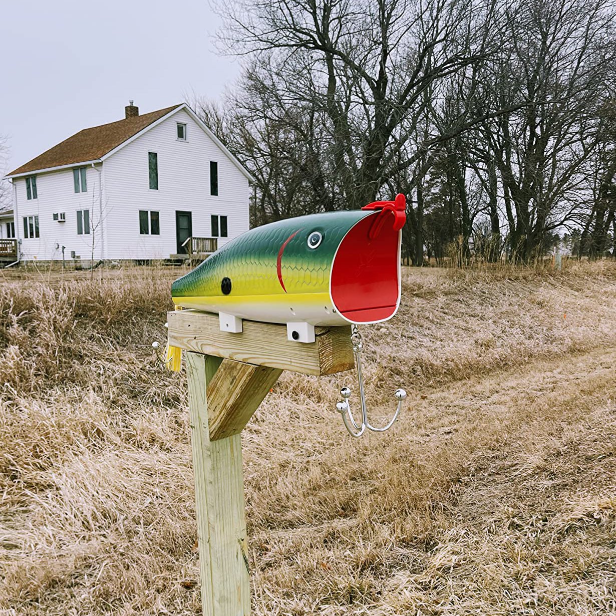 🔥LAST DAY 75% OFF🔥Green Shad Lure Mailbox