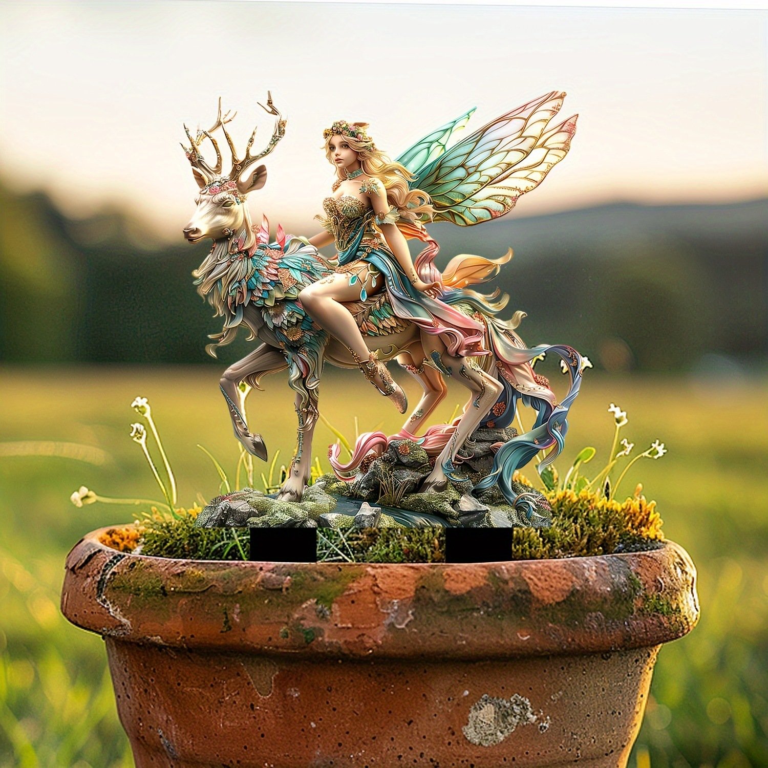 💞Last Day Promotion 49% OFF-🧚‍♀️Bohemian Fairy Flower Pot Decoration