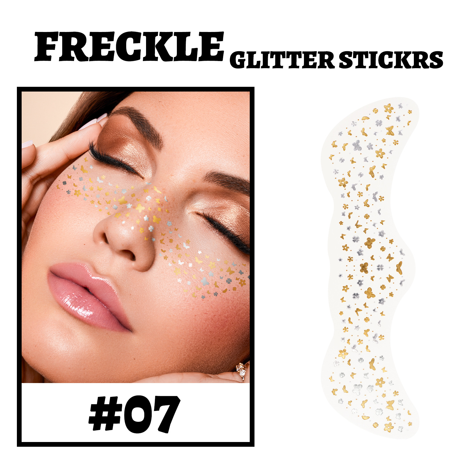 Makeup Patches - Face Glitter Makeup Speckles