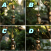 🎁Last Day Sale - 70% OFF🔥Handmade Retro Cat Wind Chime