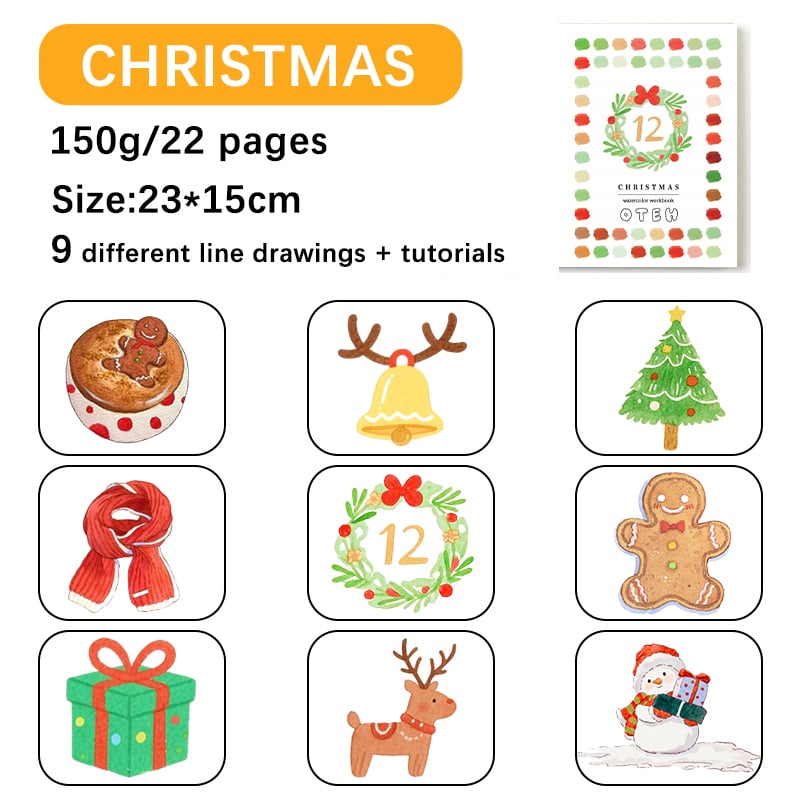 💕𝙊𝙏𝙀𝙃® Watercolor Workbook