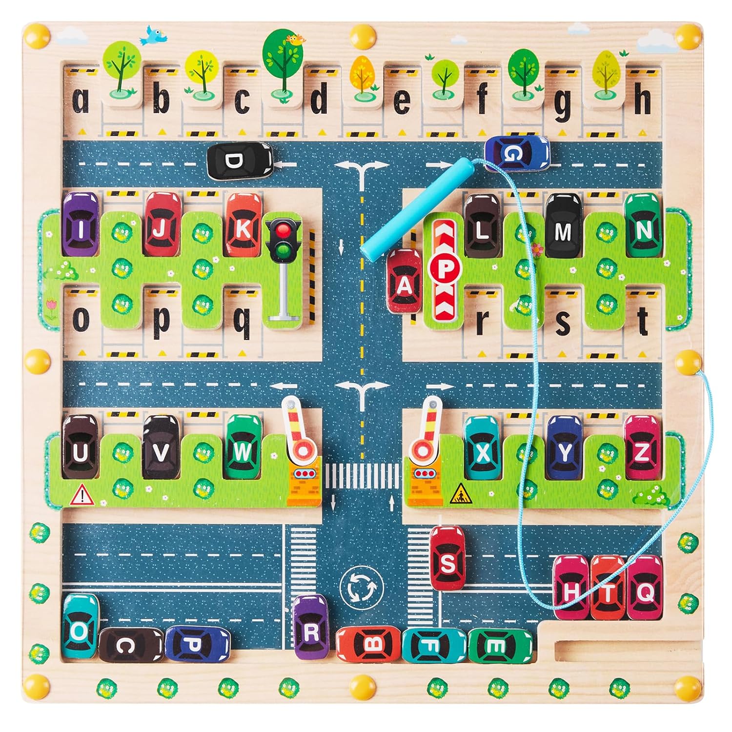 (🎄Christmas Hot Sale - 49% OFF)✨️Magnetic Alphabet Parking Maze