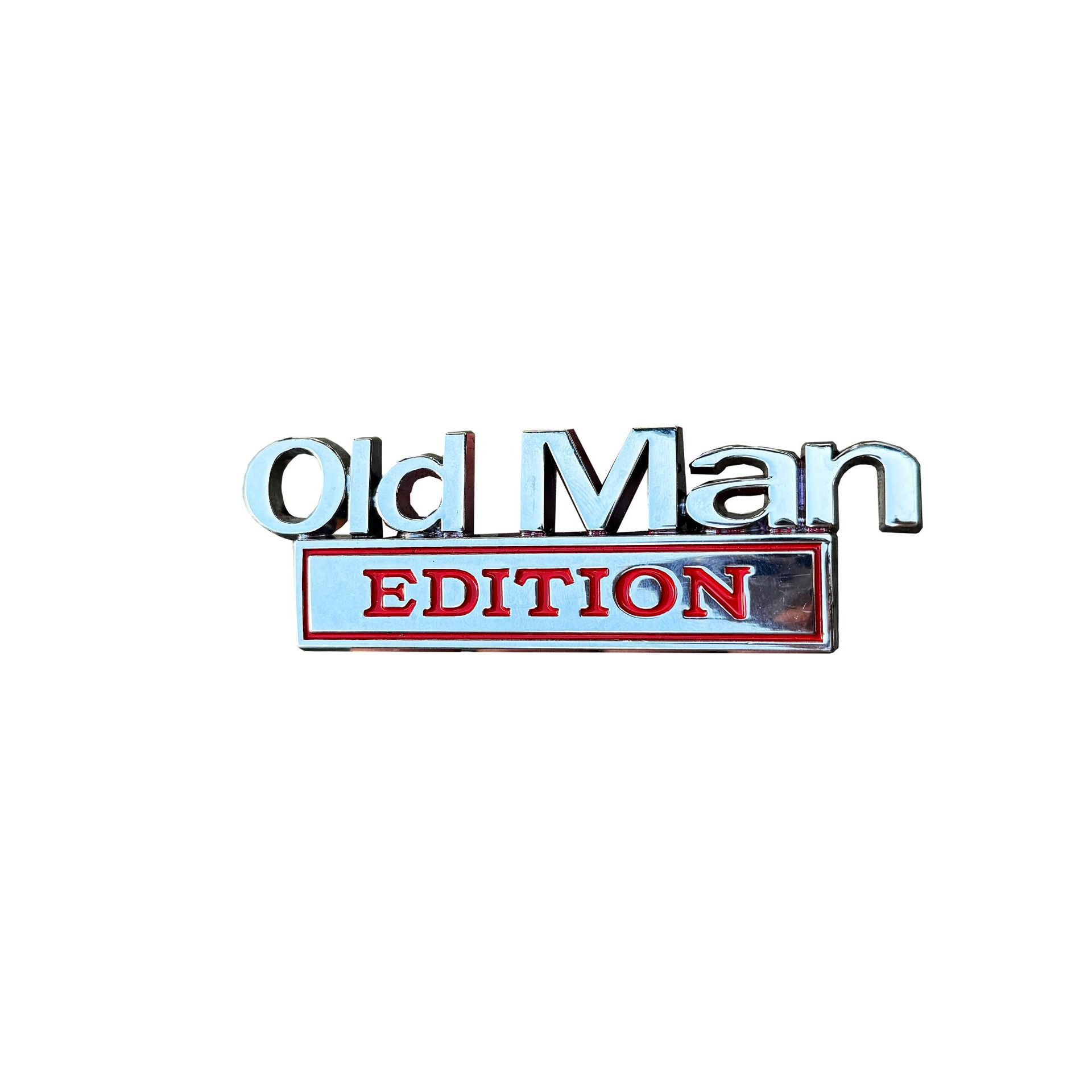 🔥Letzte Tagesaktion 50% RABATT-Old Man Edition Auto-Emblem