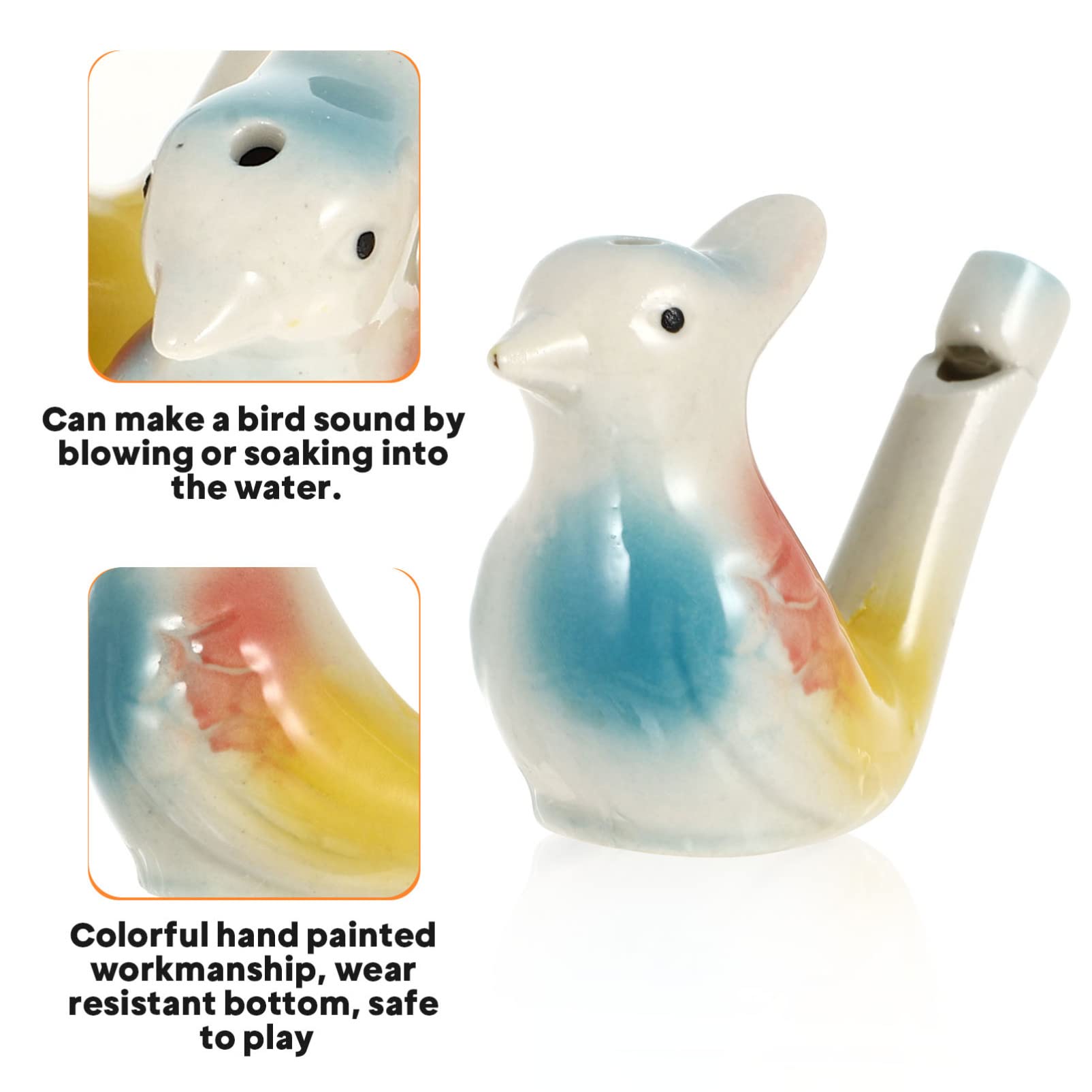 🔥Hot Sale 49% OFF - Ceramic Bird Water Whistles