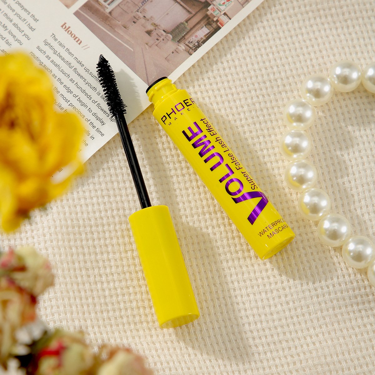 🏆Last Day Promotion!🎁Ultra Thick Waterproof Washable And Removable Mascara