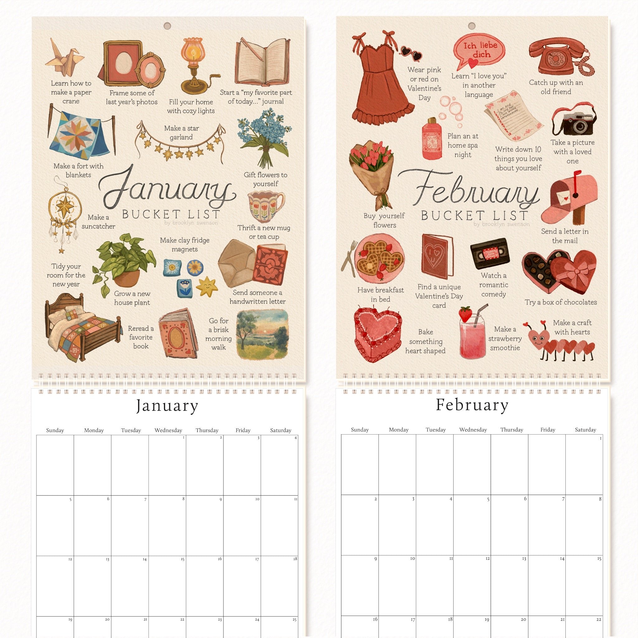 🎁Early Christmas Sale 49% OFF🎅2025 Bucket List Calendar
