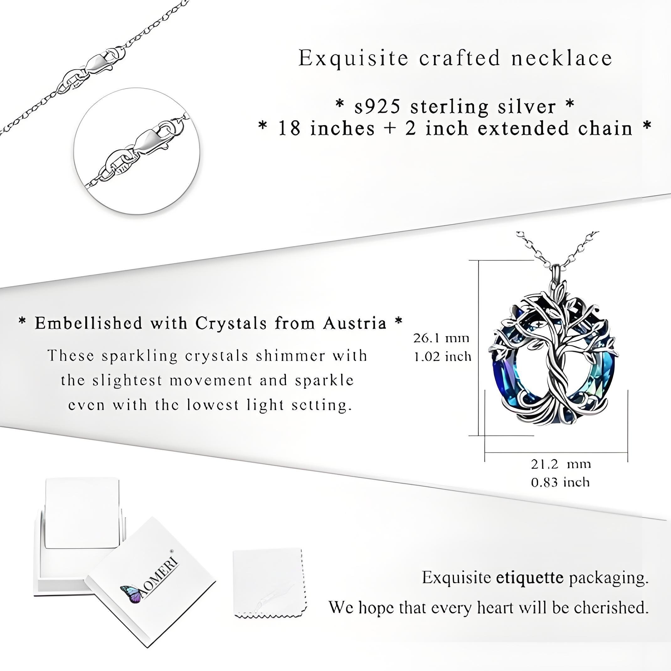 🎁TikTok Last Day Sale - 70% OFF🎉2025 Aomeri®Tree of Life Necklace