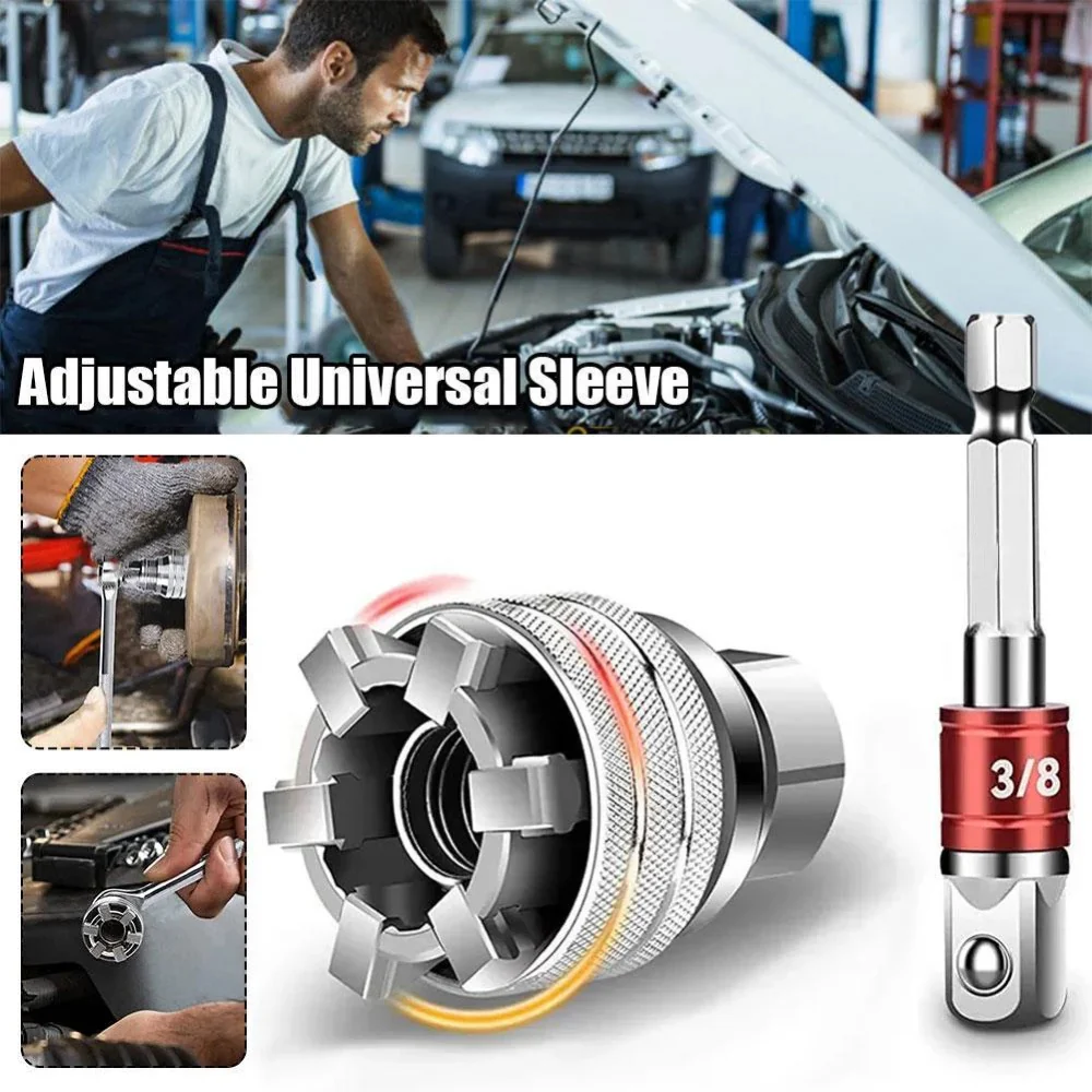 🔥2024 Hot Sale 🔥🔧Multi-function Universal Socket Wrench Tool