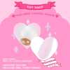 Girls Feeling 2-in-1 Unicorn Fairy Wand Vibrator with 8 suction & 10 vibrating modes
