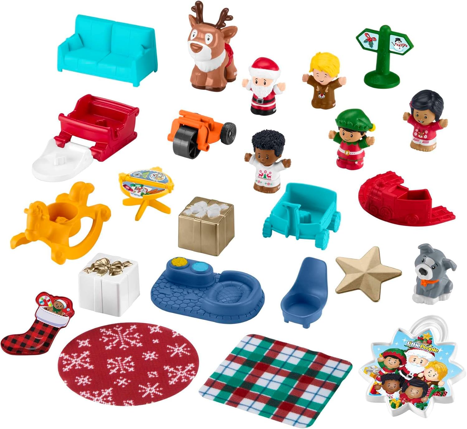 🔥Last Day Promotion 48% OFF-🎁-Little People Christmas Advent Calendear