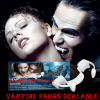 Retractable Halloween Vampire Fangs