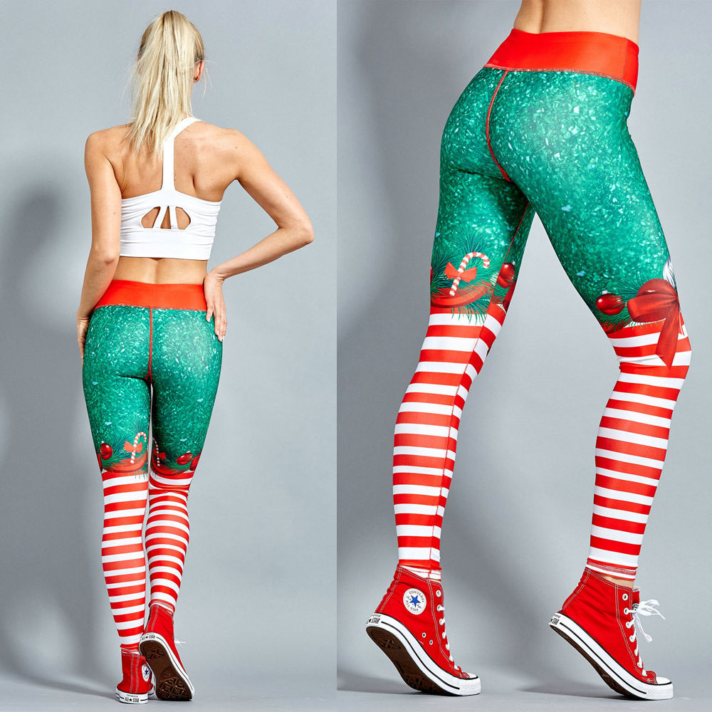 (🌲CHRISTMAS SALE NOW-48% OFF)2022 Christmas High Waist  Leggings