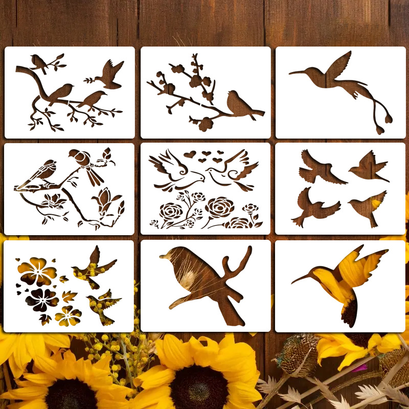 💥LAST DAY SALE 50% OFF💥DIY Floral Stencil Kits