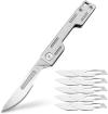 EDC Pocket Utility Knife with 10 Pcs of No. 24 Replaceable Blades
