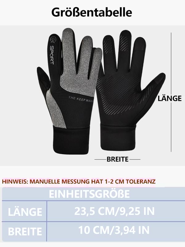 🔥LETZTER TAG 49 % RABATT🔥Beheizter Handschuh für Männer und Frauen mit Touchscreen, wasserabweisend, winddicht, rutschfest