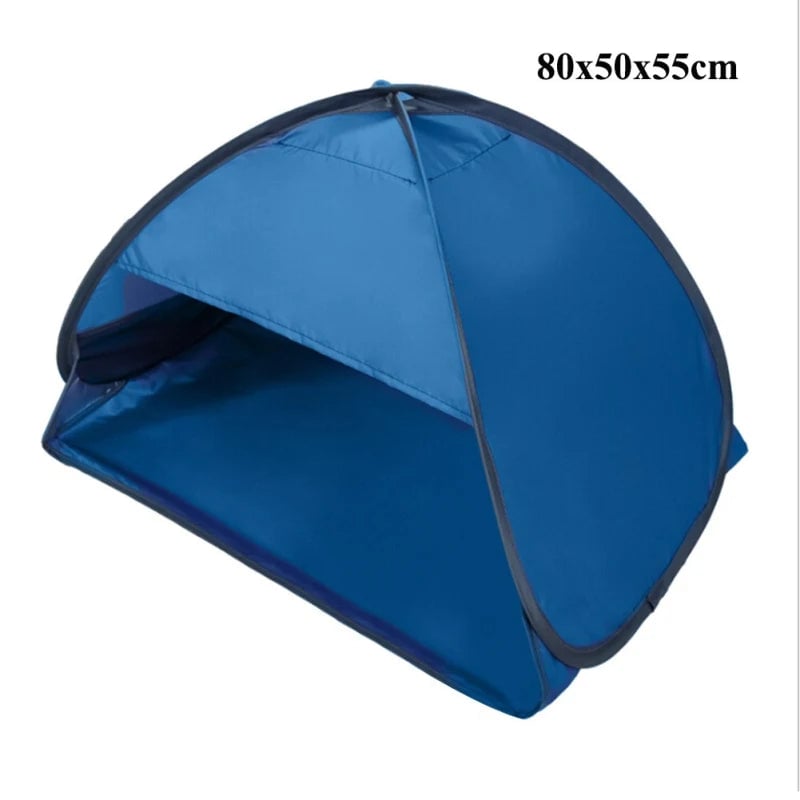 Pop-Up UV Sunshade Tent with Phone Holder
