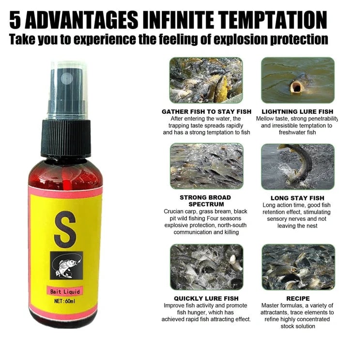 🔥Last Day Promotion 50% OFF🔥2023 New Natural Bait Scent Fish Attractants For Baits